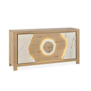 Enfilade 3 portes en 1,95m Minérale