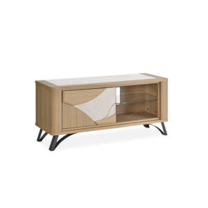 Meuble TV Hifi – 1 porte Riviera 120 CM